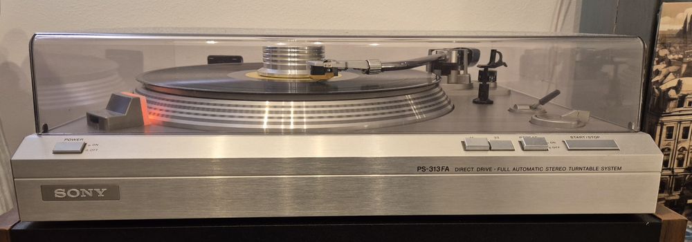 Gramofon SONY PS-313 fa  vintage