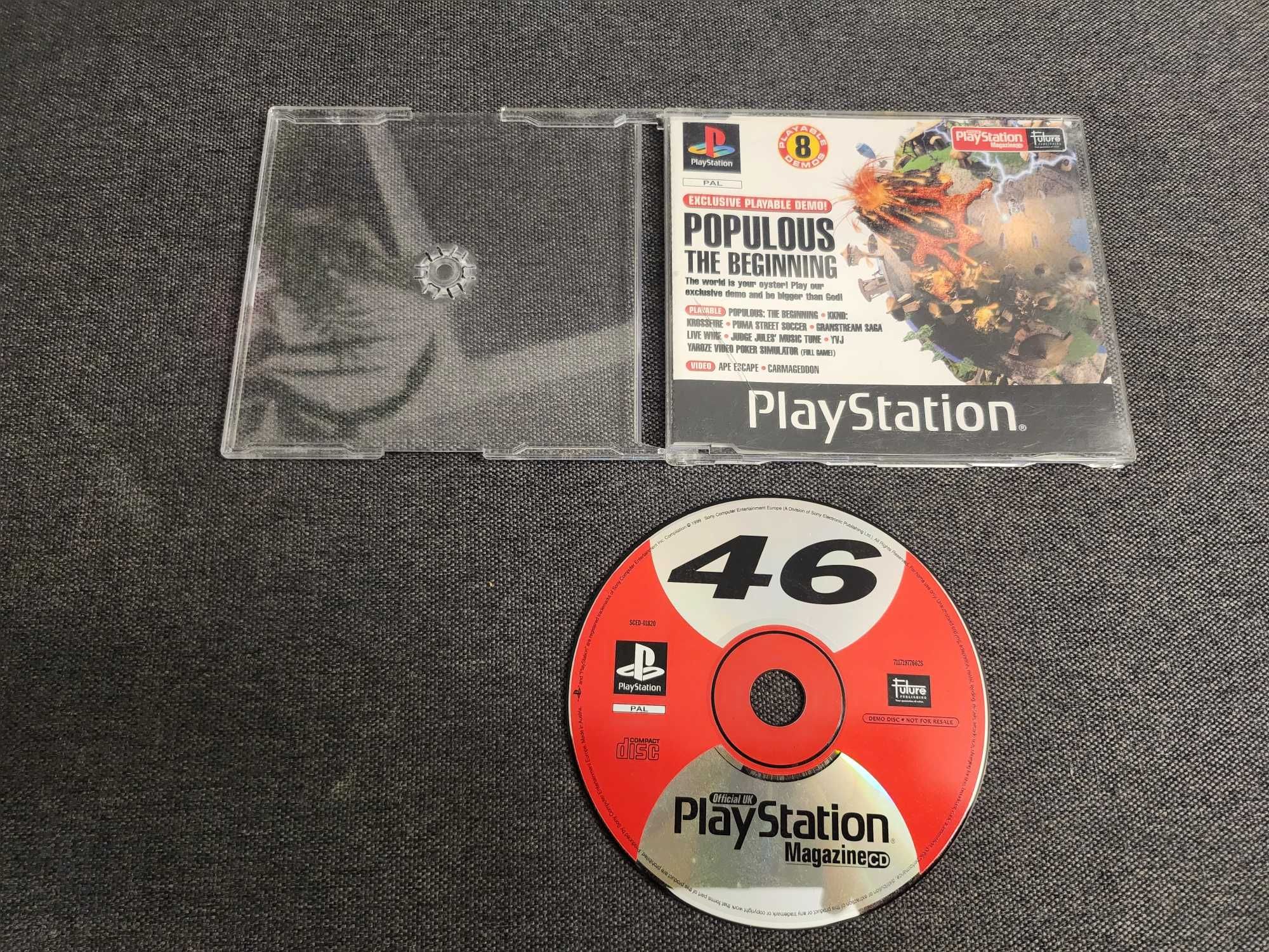 Official Playstation Magazine Disc 46 Populous Yaroze Granstream Saga