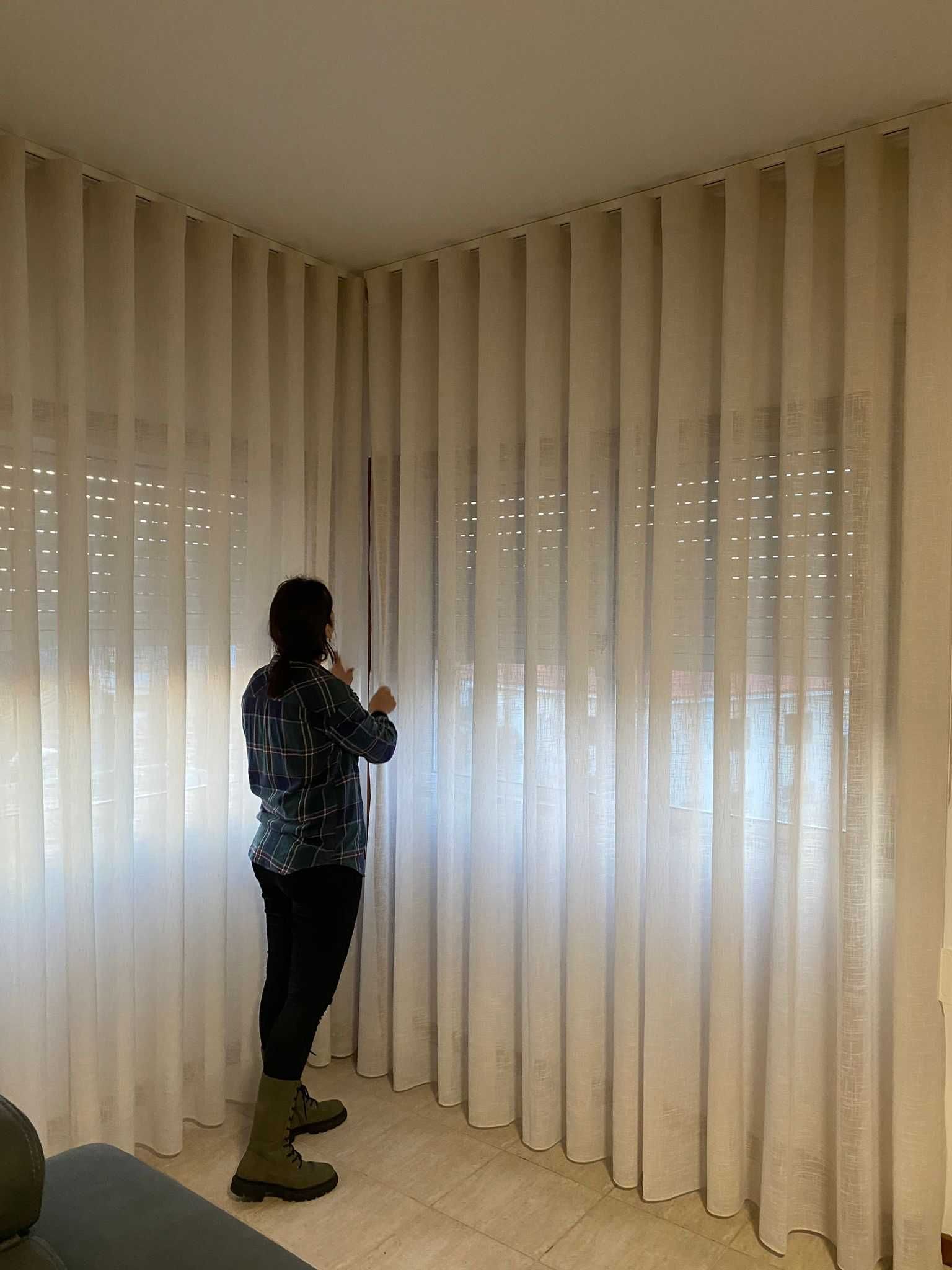 Cortinas onda perfeita, orçamento gratis