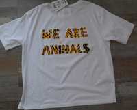 Desigual We Are Animals t-shirt nowy rozmiar L