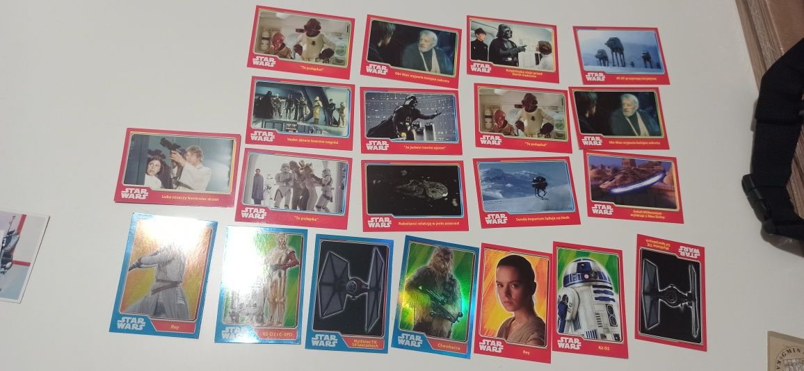 Star wars karty kolekcjonerskie