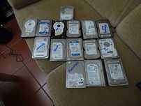 Vários discos HDD DE 80 A 500 GB