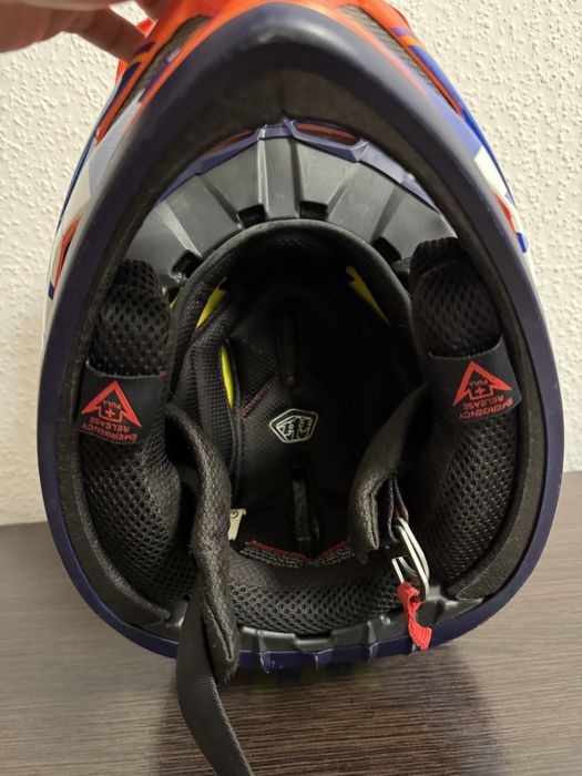 Мотошлем кросс ендуро TLD SE4 MIPS troy lee design размер L-XL