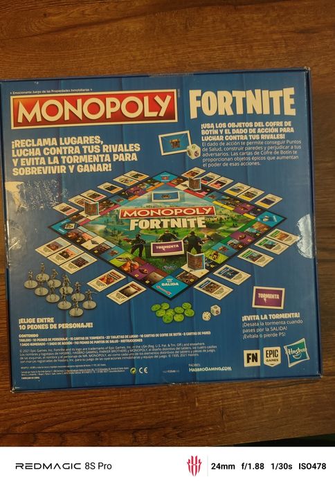 Monopoly Fortnite – Edycja Kolekcjonerska Wersja Hiszpańska