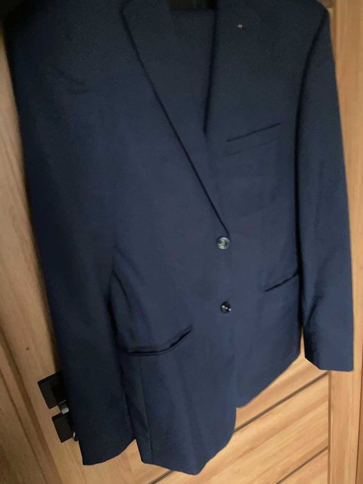 Garnitur Lavard komplet Granatowy