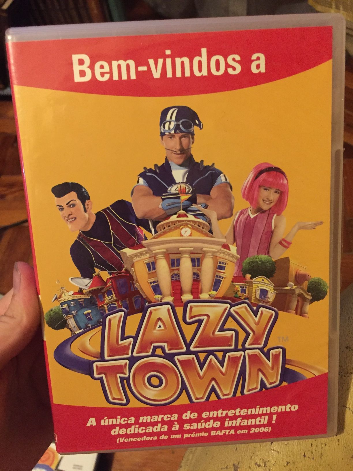 DVDs Lazy Town / Vila Moleza