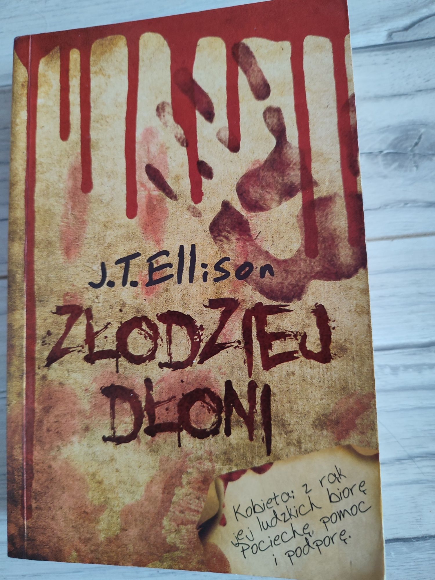 J.T. Ellison Złodziej dłoni