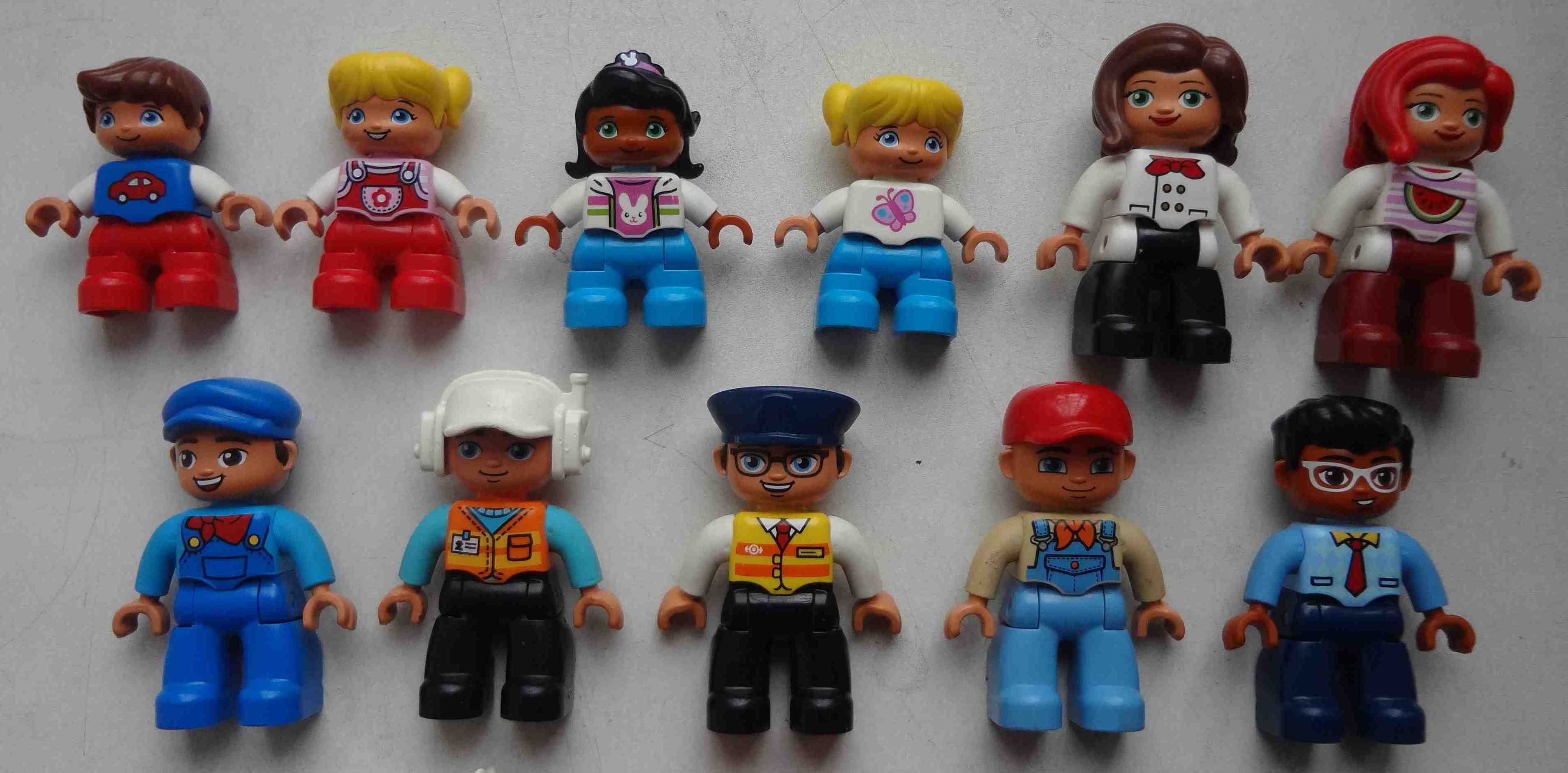 Фигурки LEGO Duplo Лего Дупло оригинал 20 штук разных