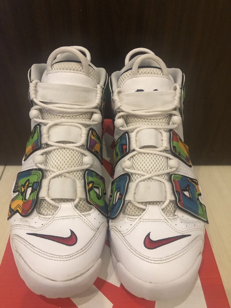 Nike Air More Uptempo Peace, Love Swoosh Basketball r. 46 US 12