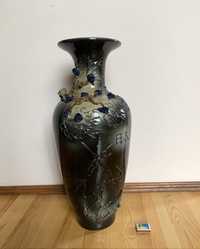 Шикарна ваза підлогова ручна робота 71 см., ваза напольная ручная раб