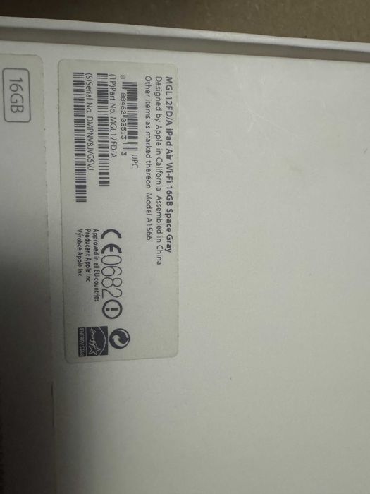 Комплект iPad Air 16gb