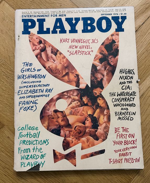 Playboy amerykanski 09.1976 vintage