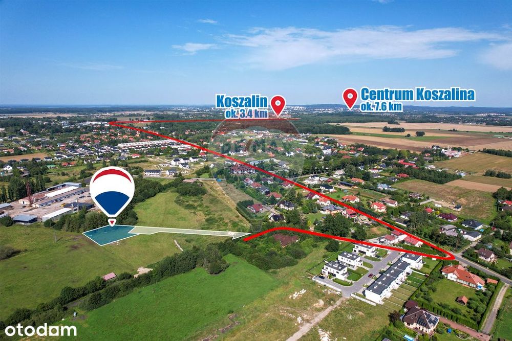 Działka rolno-budowlana z WZ – Nowe Bielice