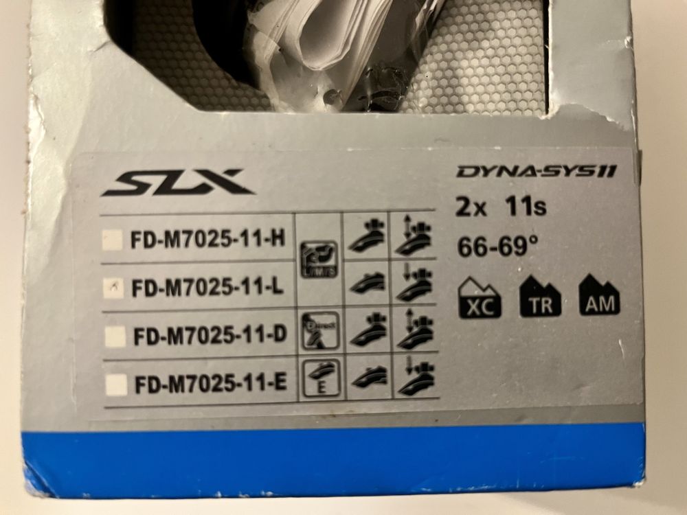 Nowa przerzutka przód Shimano SLX FD-M7025-11-D