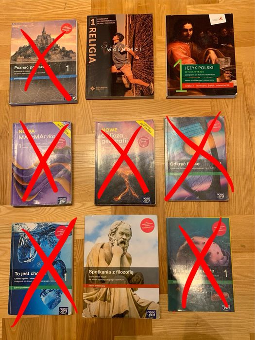 Książki do 1 klasy liceum NOWE WYDANIA