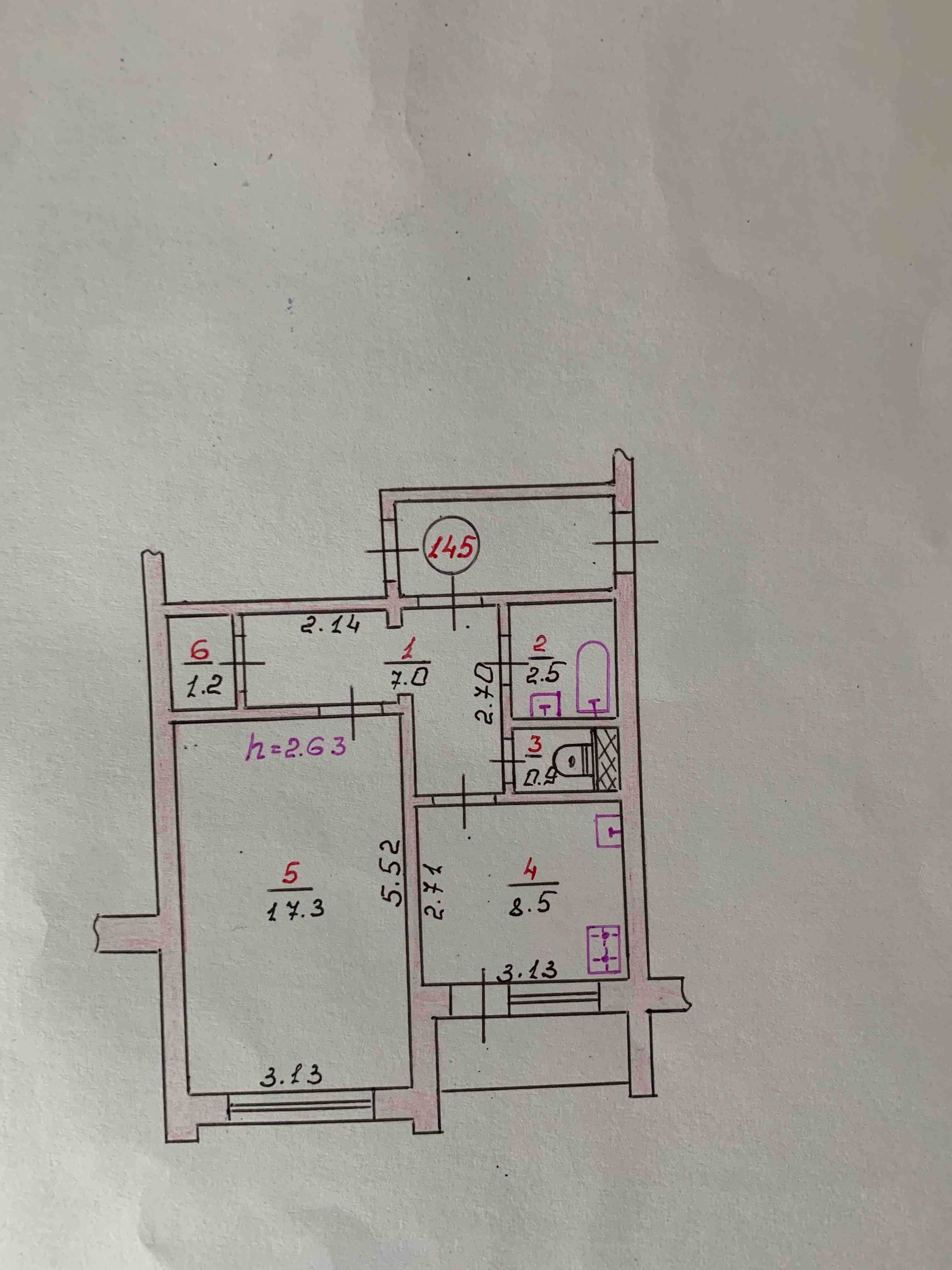 Продаж 1к. квартира м-н Виставка