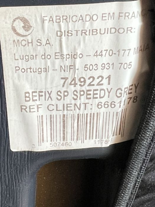 Cadeira auto crianca