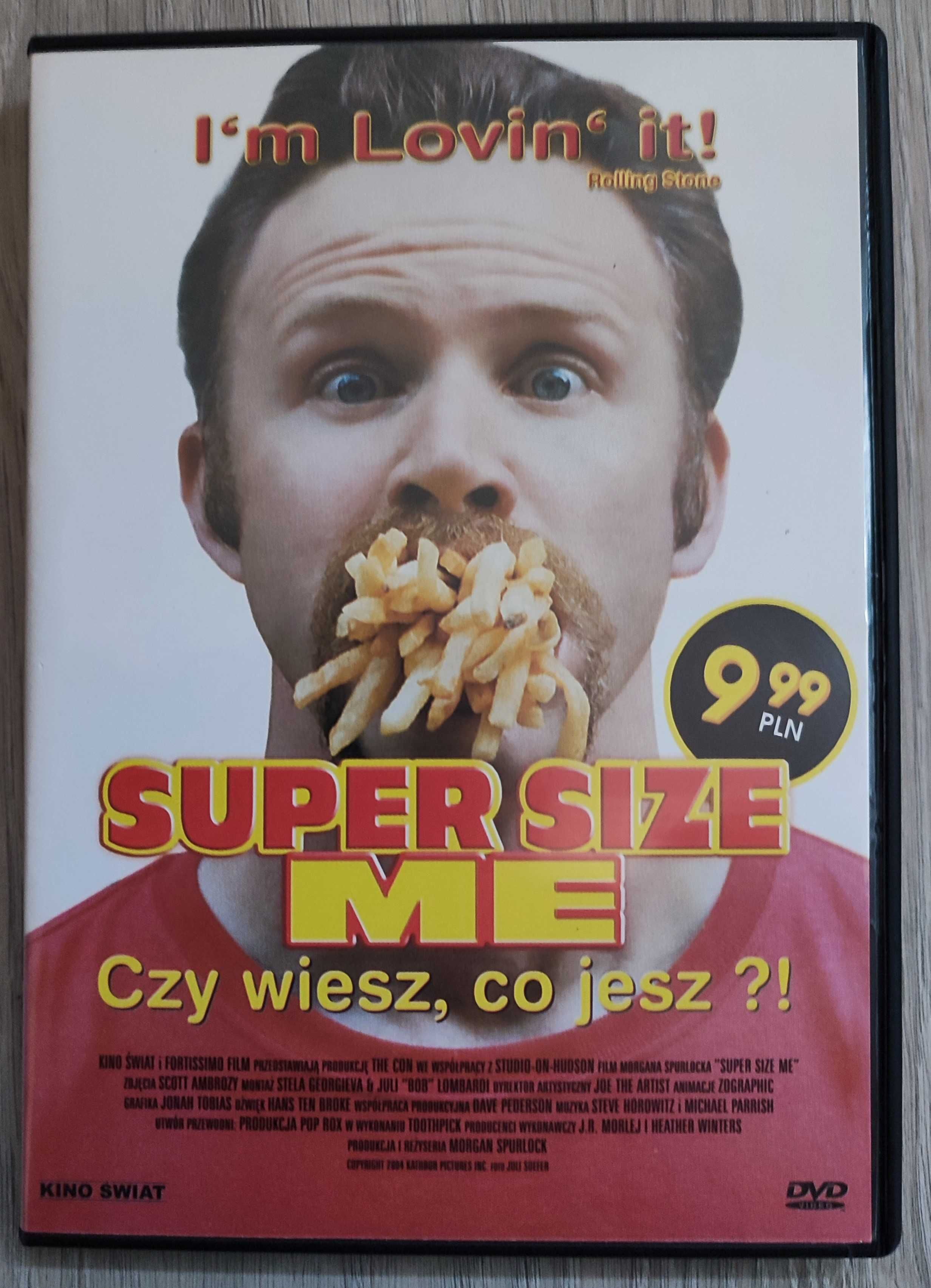 Super Size Me (DVD, uszkodzony)