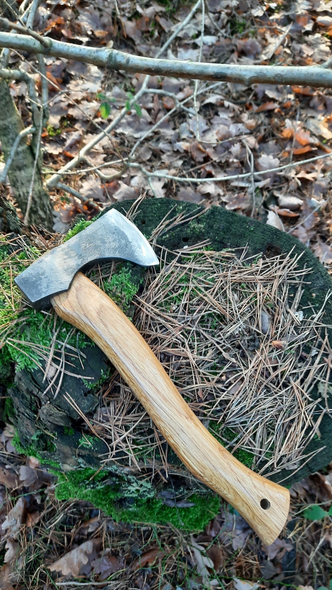 Siekiera,nóż,kuksa Zestaw do buschcraftu