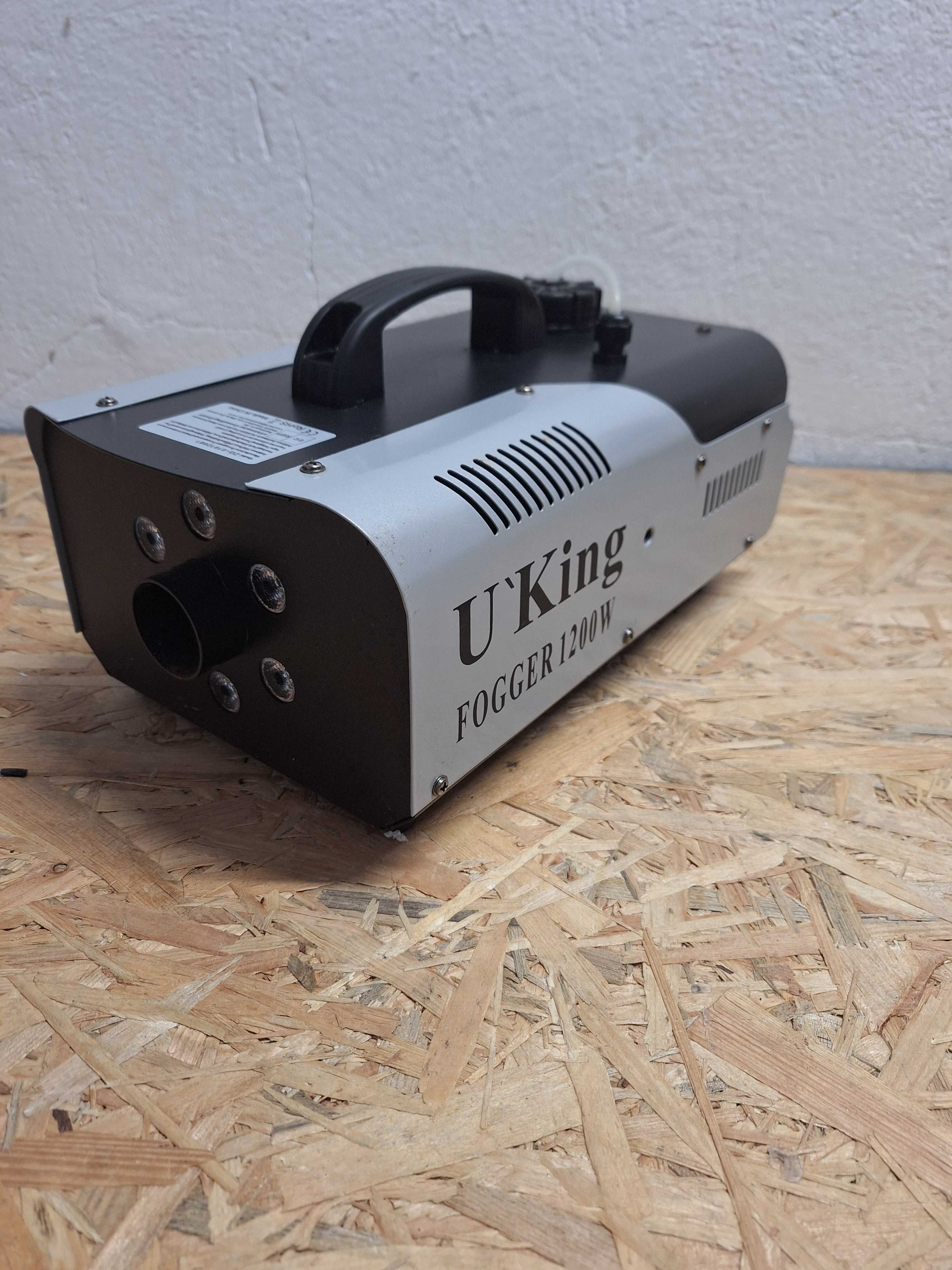 Dymiarka, wytwornica dymu 1200W z oświetleniem LED
