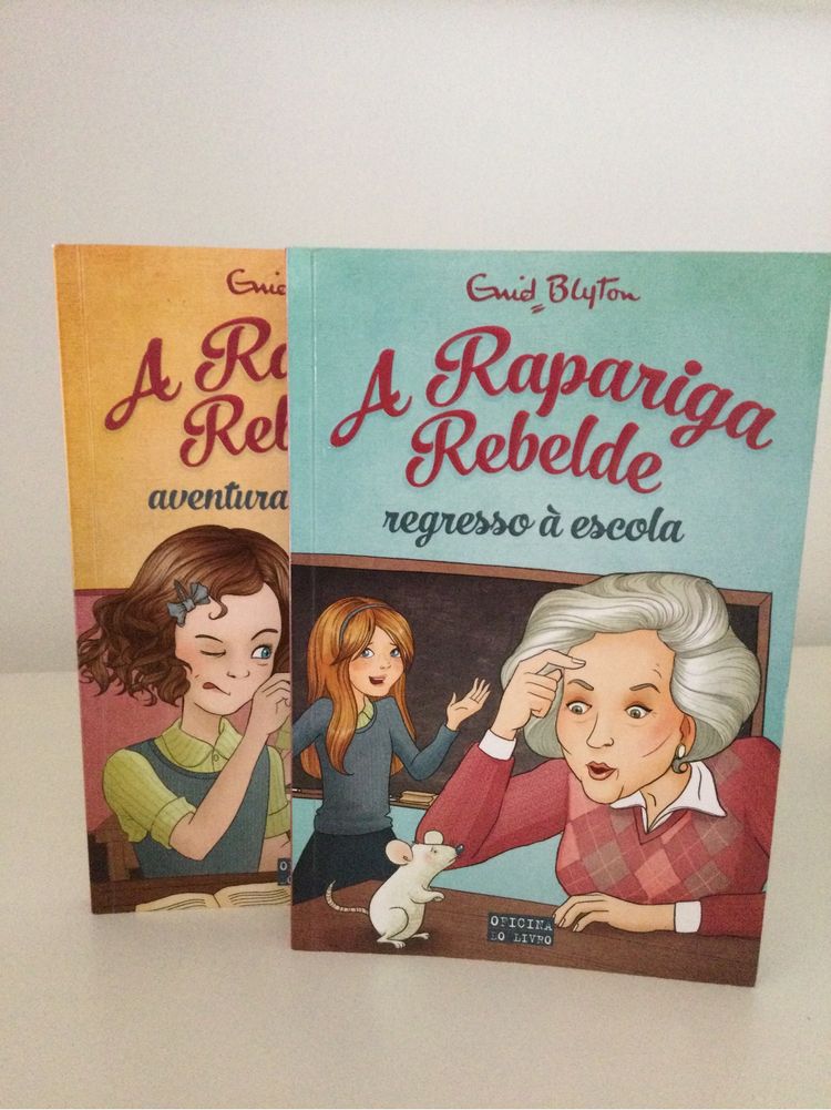 Coleção A rapariga Rebelde + Coleção O clube dos ténis vermelhos