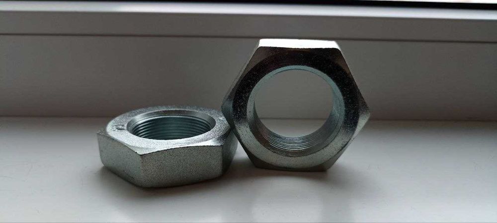 Гайка М36х1,5 (низька) (8кл.) оцинкована