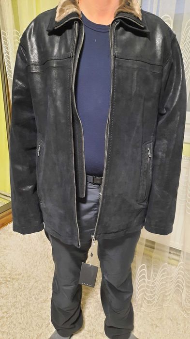 Чоловіча шкіряна куртка Morgan