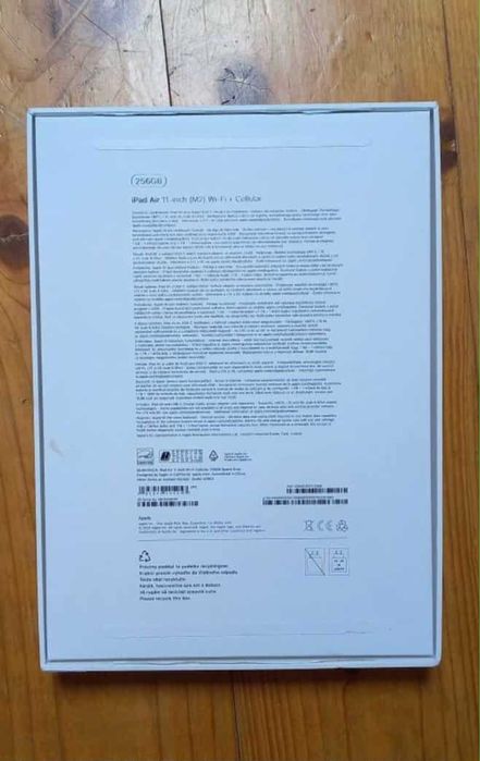 Ipad Air 11 (2024) 256GB WIFI + cellular ( 5G )