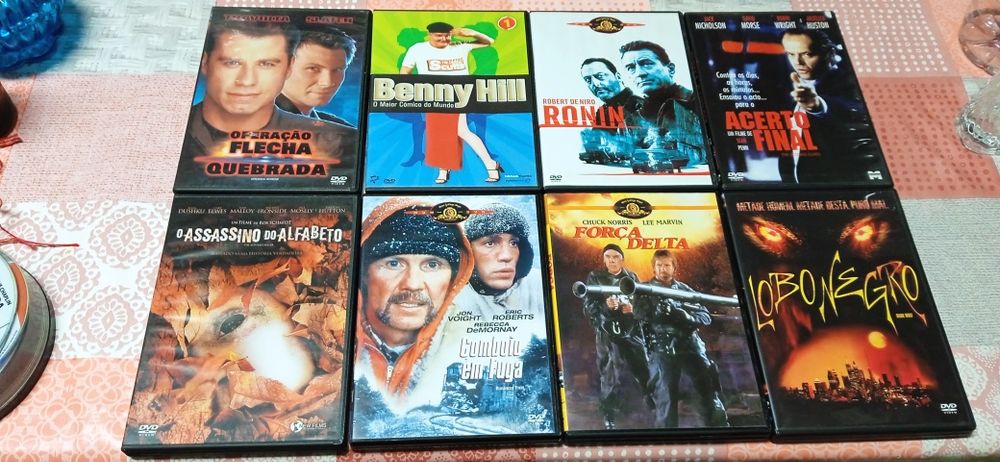 Filmes DVD como novos