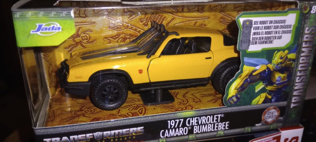 Jada Transformers 1977 Chevrolet Camaro Bumblebee skala 1 32