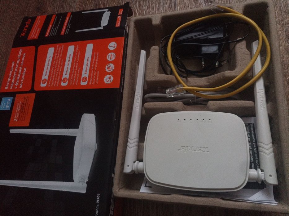 Маршрутизатор Wi-Fi TENDA N301