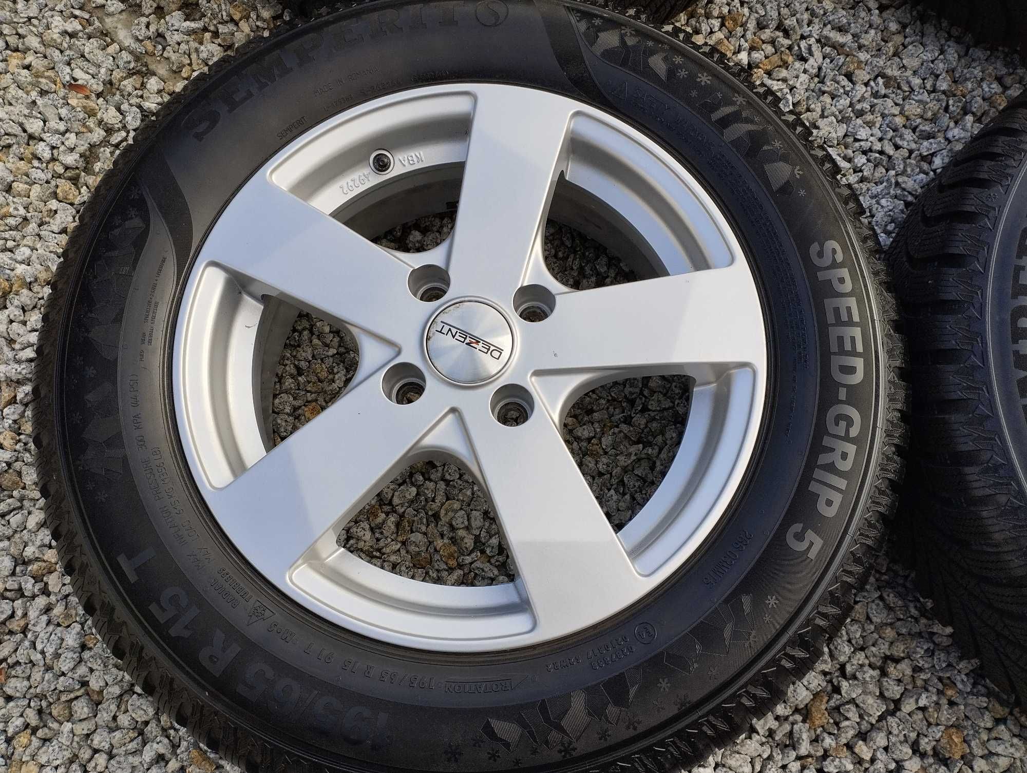 DEZENT Germany 4x108r15 B-Max EcoSport Courier Fiesta Czujnik 8mm 2022