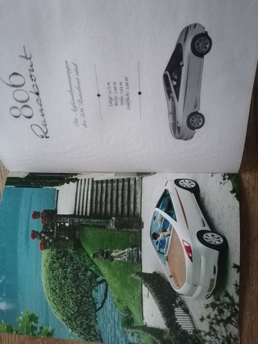 Prospekt Peugeot 806 Runabout