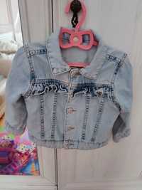 Куртка джинсова H&M для дівчинки 1-2 роки