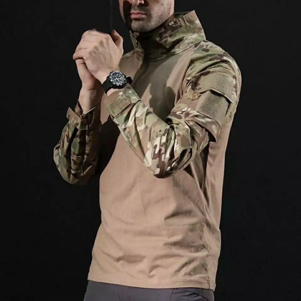 Combat shirt multicam S Nova com Etiqueta