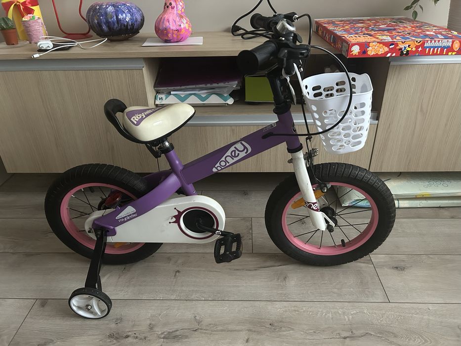 4-колісний велосипед для дівчинки