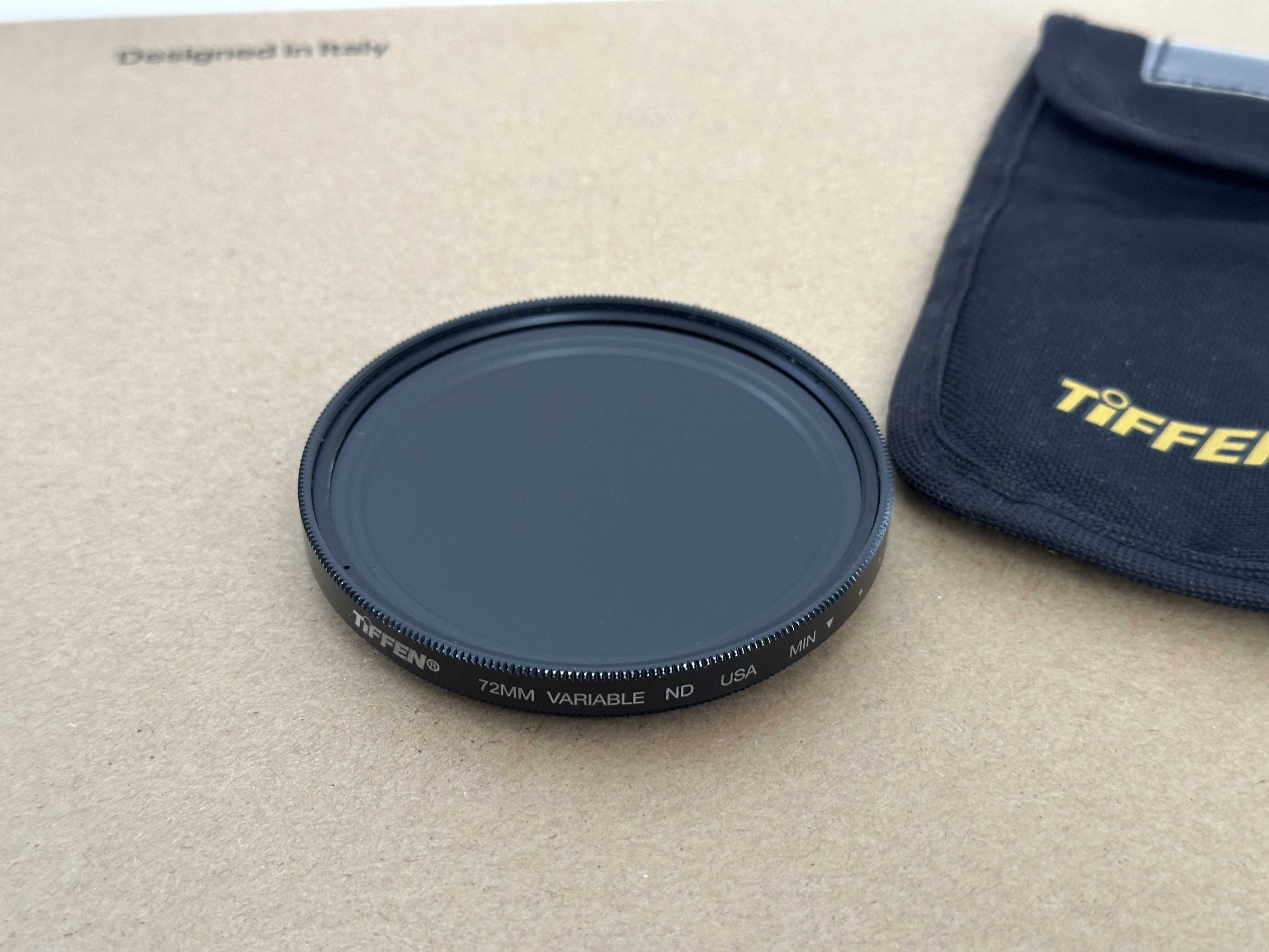 Tiffen filtr ND zmienny 72mm VND Vari Nd lepszy od nisi k&f 72 67 77