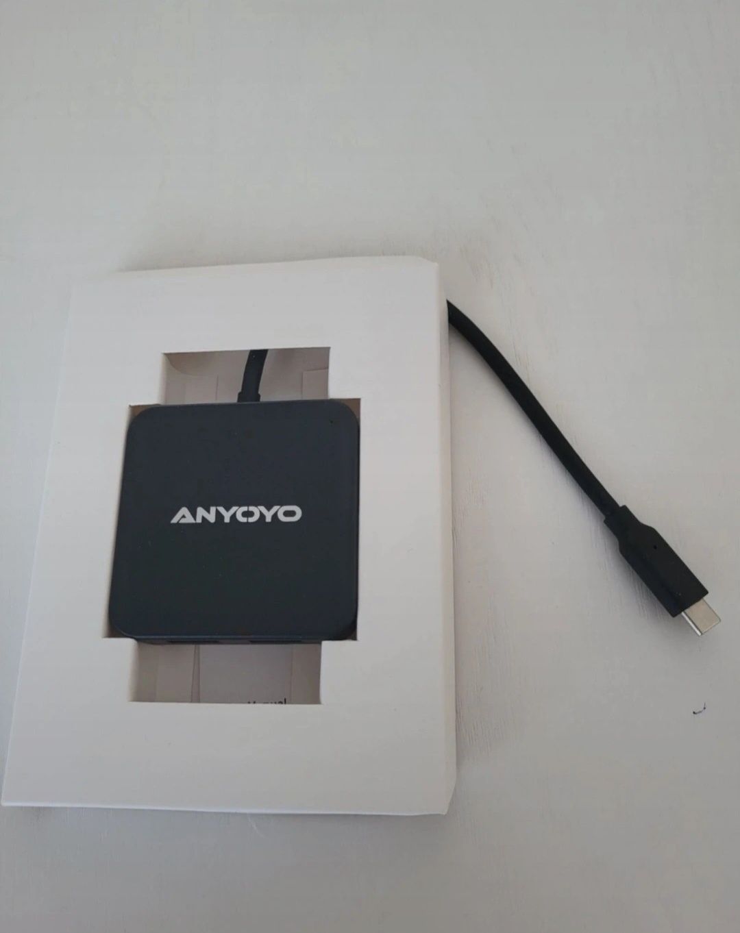 Anyoyo hub HB-PM31 adapter USB C 6 w 1