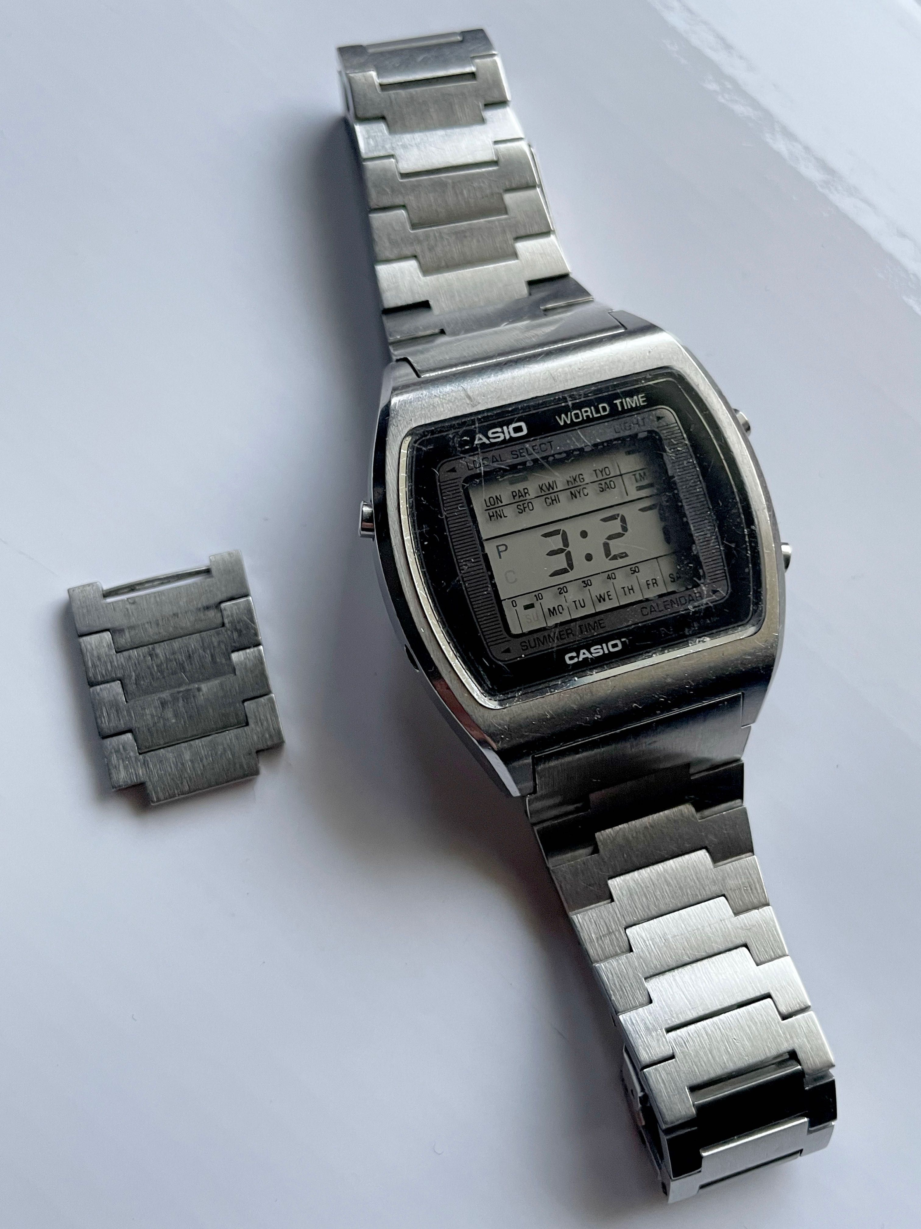 Zegarek Casio vintage unikat z lat 70 Casiotron 29CS-11 - uszkodzony