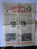 Cantiga da Rua Filme  jornal programa ? muito raro