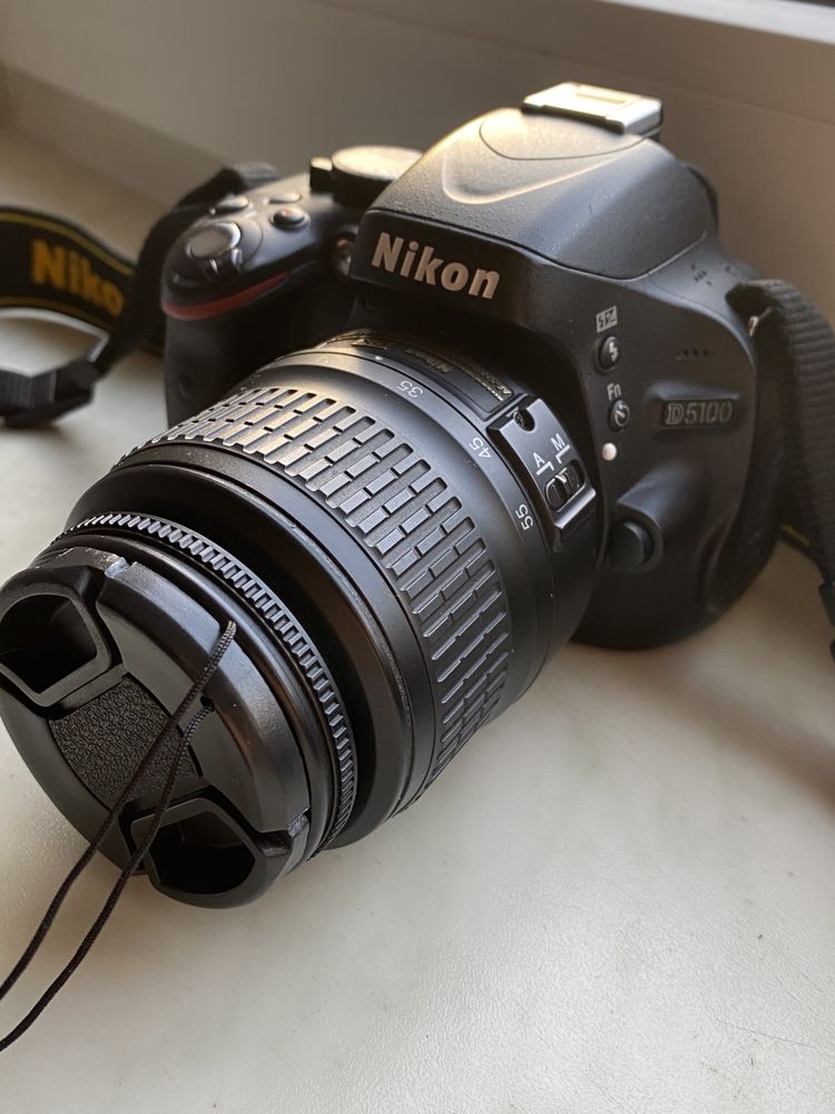 Nikon D5100 body + obiektyw cłly zestaw