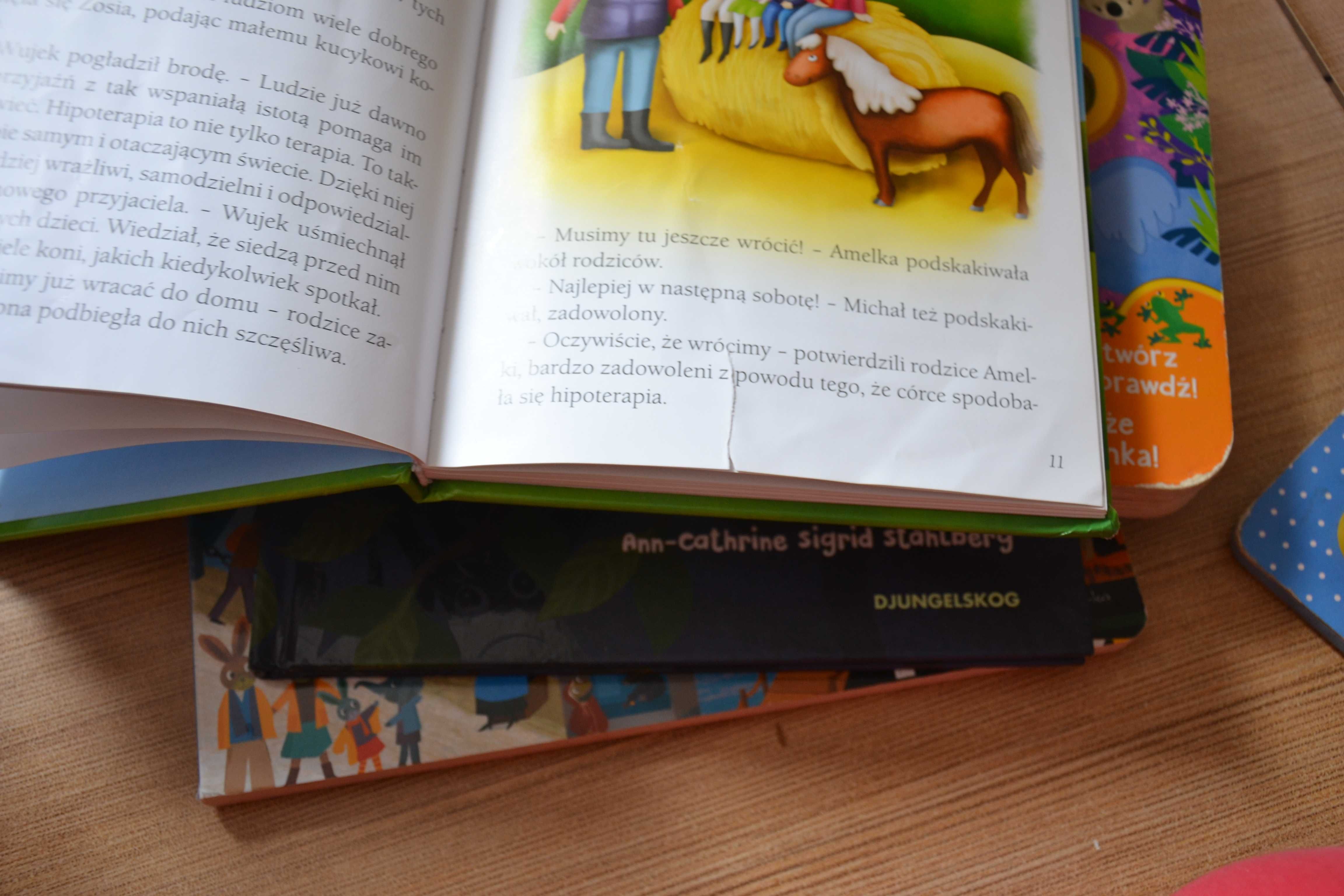 zestaw książek dla dzieci zoo bajki o kronikach i inne