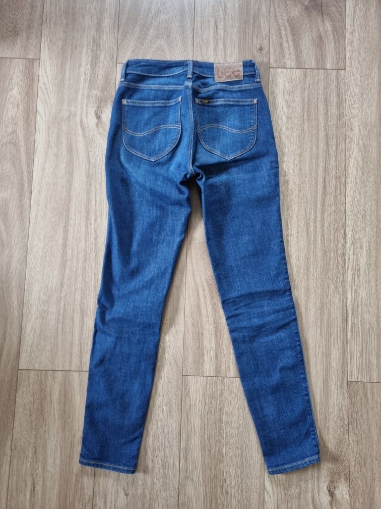 Lee jeansy 27/31 jak nowe damskie