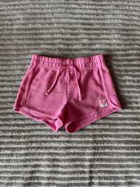 Krótkie spodenki/ szorty różowe dla dziewczynki, rozmiar 110, Pepco