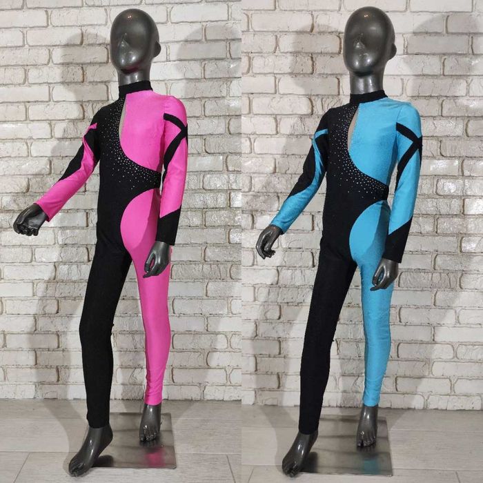 Комбінезон гімнастика для змагань. Комбинезон трико гимнастика 122-176