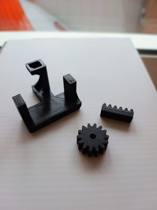 Руль в трубі для карпового кораблика, комплектуючі