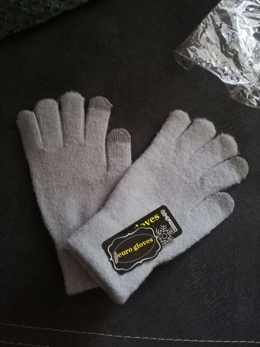 Nowe rękawiczki euro gloves zimowe do telefonu