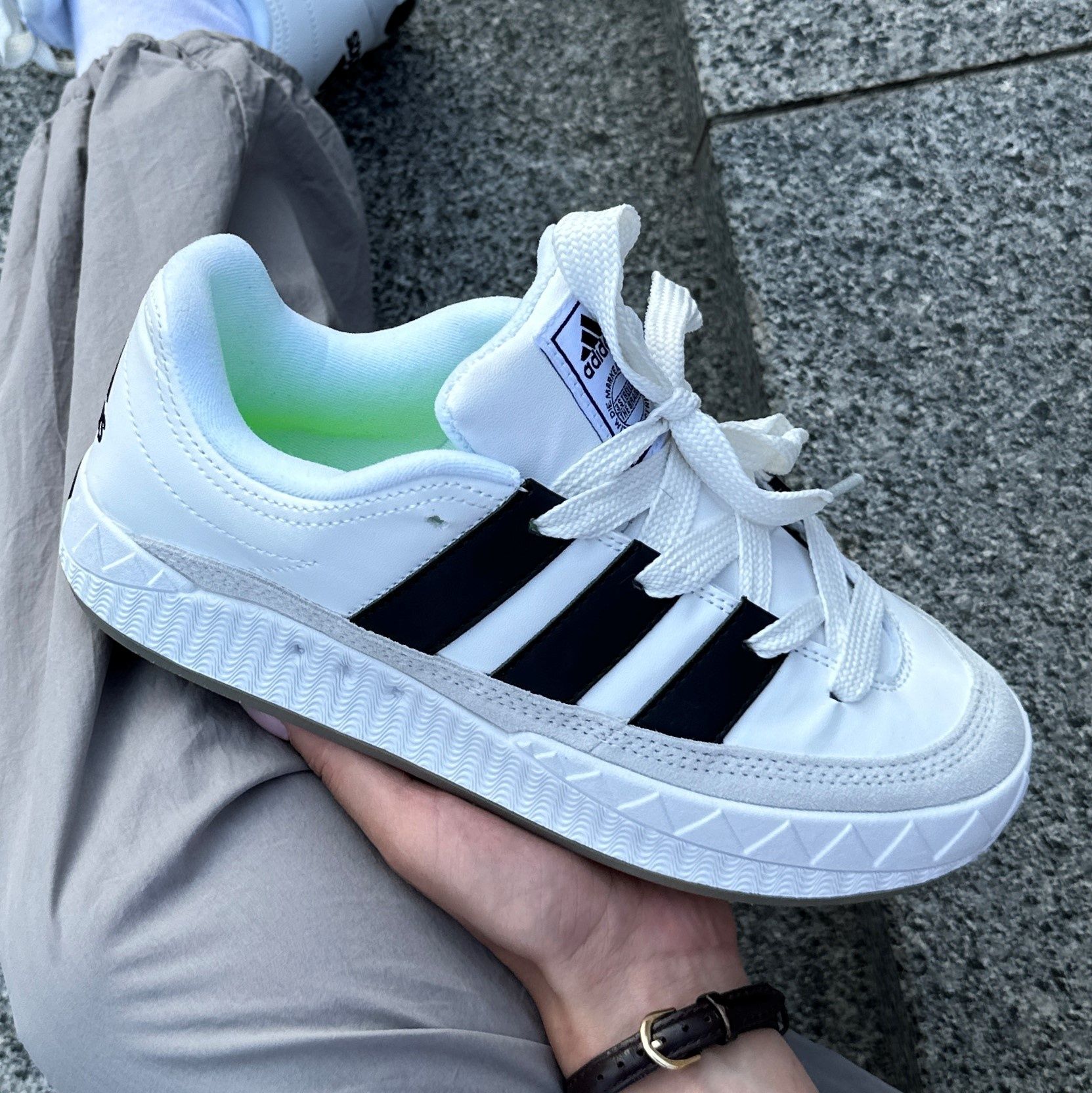 Кросівки Adidas Adimatic White/Black/Grey р36-45