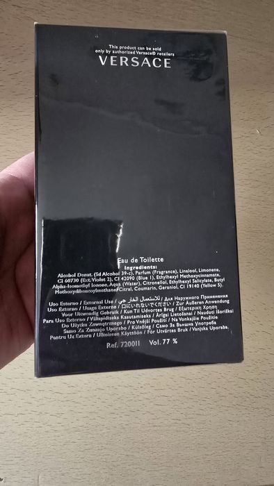 Мужская туалетная вода VERSACE pour home ОРИГИНАЛ!  200 ml