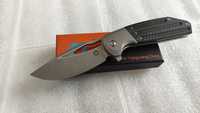 Складной нож SixLeaf SL-24, D2, Titanium/Carbon